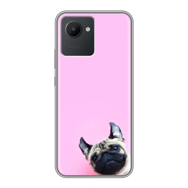 Чехол с принтом «Смешная собака» для Realme C30 Чехол с принтом «Смешная собака» для Realme C30