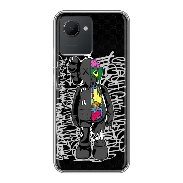 Чехол с принтом «Стиль Bearbrick» для Realme C30