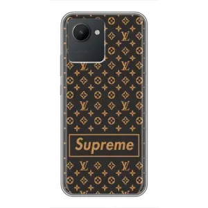 Чехол для Realme C30 с картинкой Supreme (AlphaPrint) (Supreme LV)