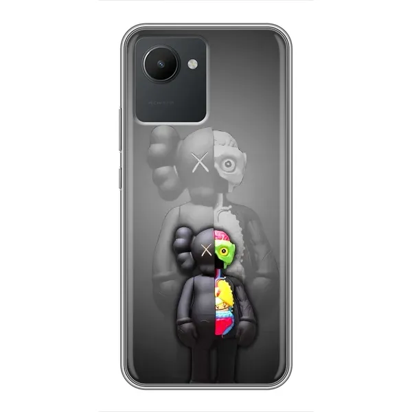 Чехол с принтом «Тело Bearbrick» для Realme C30