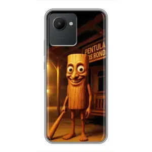 Чохол з мемом Тралалело тралала на Realme C30 (Тунг тунг сахур)