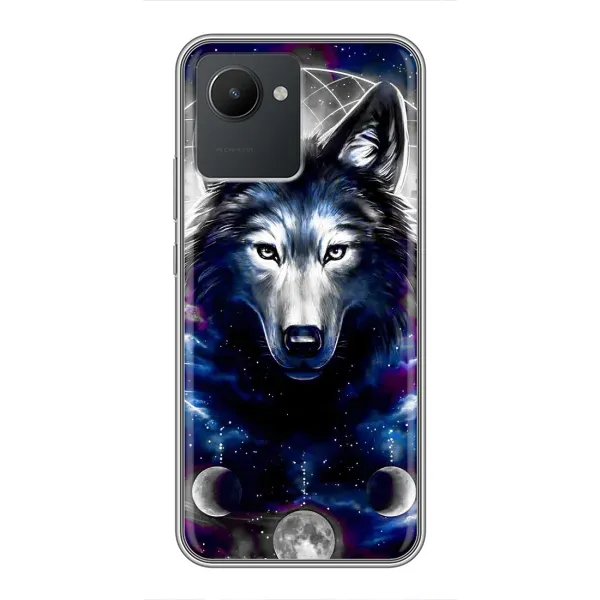 Чехол с принтом «Волк» для Realme C30
