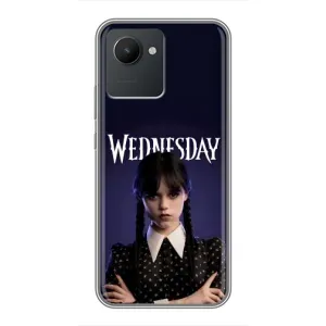 Чехлы Венсдей на Realme C30 Уэнсдей (AlphaPrint) (Wednesday)