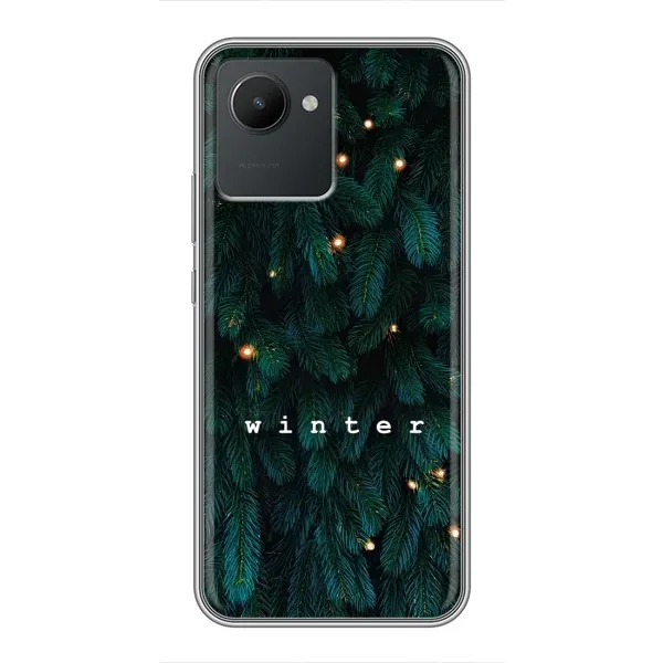 Чохол з принтом «Winter» для Realme C30