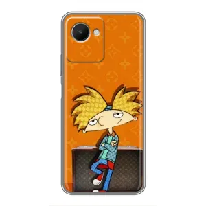 Бренднові Чохли для Realme C30s - (PREMIUMPrint) (Арнольд)