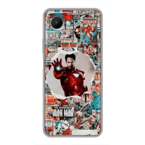 Чохли з героями Марвел Realme C30s (VPrint) (Айронмен)