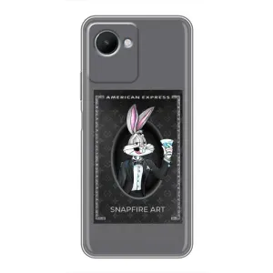 Бренднові Чохли для Realme C30s - (PREMIUMPrint) (Бакс Бані LV)