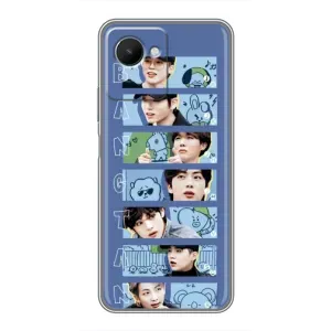 Чохли BTS для Realme C30s (AlphaPrint) (Bangtan)