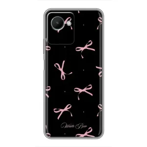 Чохол з принтом «Банти на чорному» для Realme C30s
