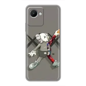Чохли для Realme C30s - Bearbrick Louis Vuitton (PREMIUMPrint) (Беарбрік Джордан)