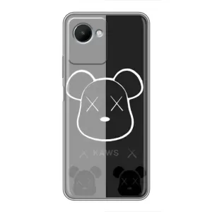Чохли для Realme C30s - Bearbrick Louis Vuitton (PREMIUMPrint) (БеарБрік очі)