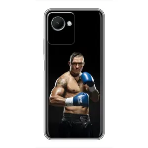 Чехол с картинкой Александр Усик для Realme C30s (Боксер Усик)
