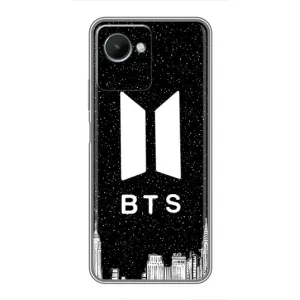 Чохли BTS для Realme C30s (AlphaPrint) (БТС Лого)