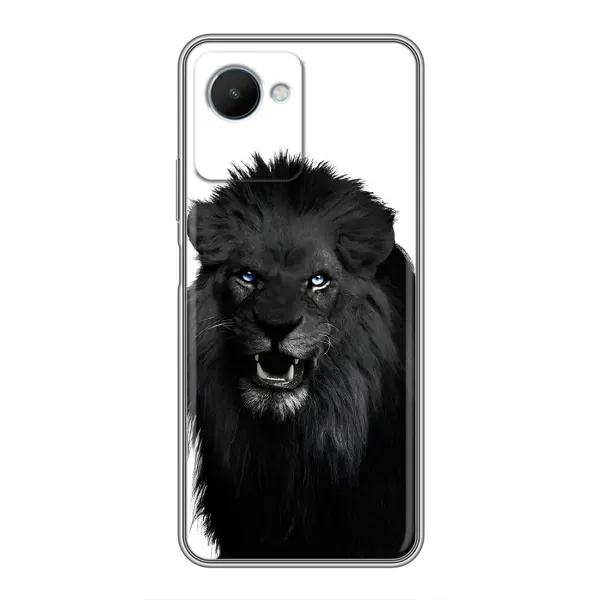 Чехол с принтом «Черный ЛЕВ» для Realme C30s