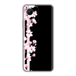Чохол для RealMe C30s - з принтом (Дизайнерські) (AlphaPrint) (Квіточки)