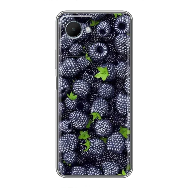 Чехол с принтом «Ежевика» для Realme C30s