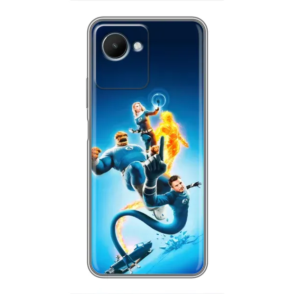 Чохол з принтом «Герої Фантастична Четвірка» для Realme C30s