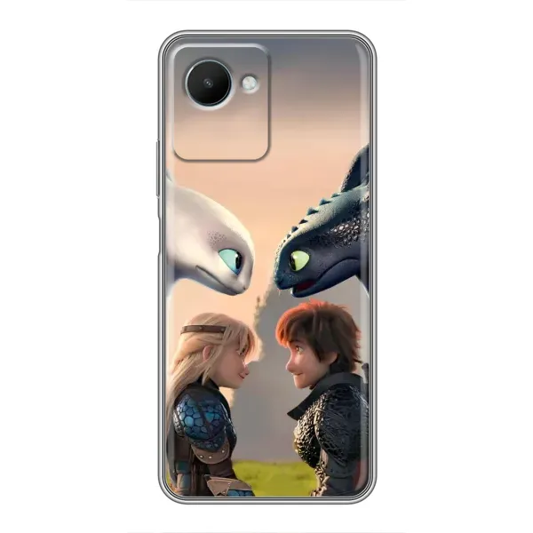 Чехол с принтом «Иккинг и Астрид» для Realme C30s Чехол с принтом «Иккинг и Астрид» для Realme C30s