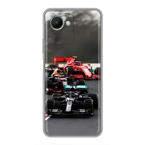 Чехол Формула1 на Realme C30s (Гонка Формула 1)