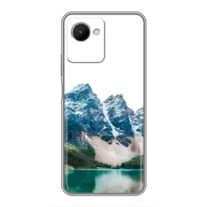 Силіконовий чохол з КАРТИНКАМИ літо для Realme C30s (AlphaPrint) (Гори)