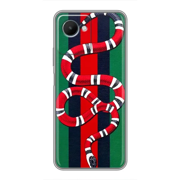 Чехол с принтом «Gucci змия» для Realme C30s