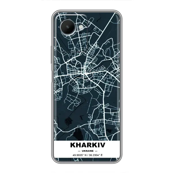 Чохол з принтом «Харків» для Realme C30s