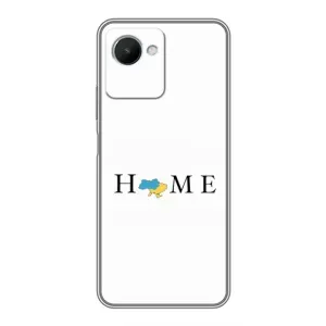 Чохол для Патріота України Realme C30s - (AlphaPrint) (Home)
