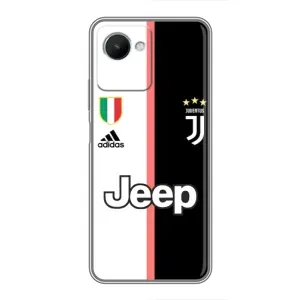 Чехлы для Realme C30s (VPrint) - Футбольные клубы (Juventus)
