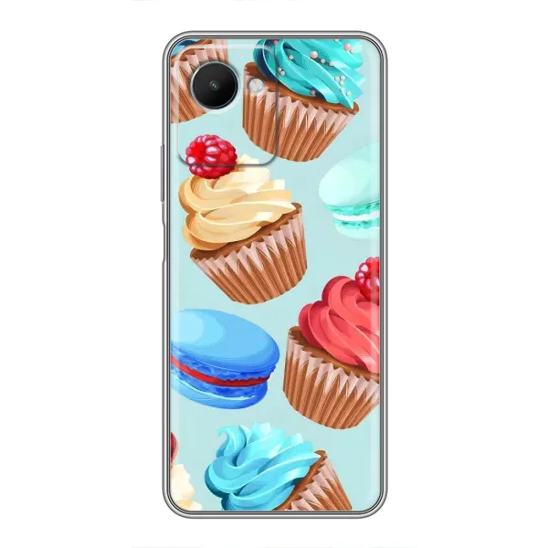 Чехол с принтом «Кексики» для Realme C30s