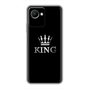 Чехол с принтом «KING» для Realme C30s
