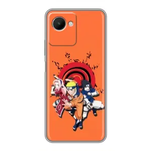 Naruto Anime Чохли для RealMe C30s (AlphaPrint) (команда Наруто)