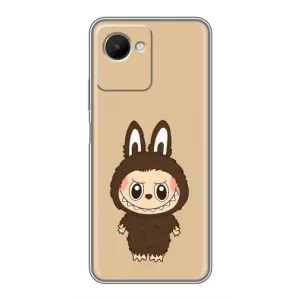 Чохол з принтом «Bored Ape в червоному» для Realme C30s