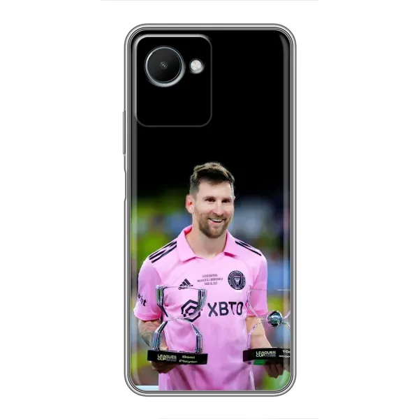 Чехол с принтом «Кубки Месси» для Realme C30s