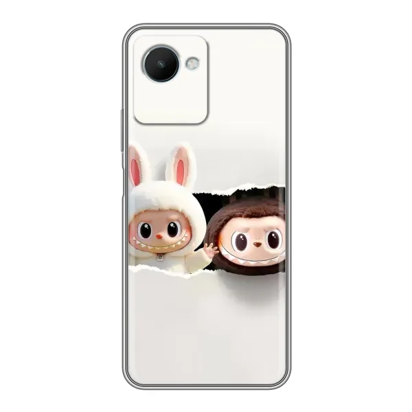 Чохол з принтом «Лабубу» для Realme C30s