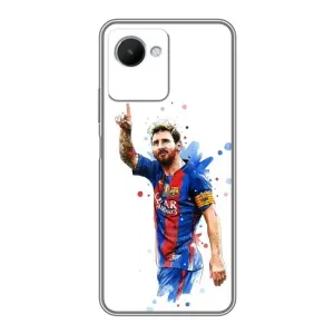 Чохли Мессі для Realme C30s (AlphaPrint) (Лео Мессі)
