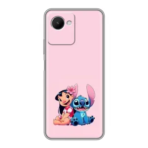 Чехол с принтом Стич на Realme C30s (Лило и Стич)