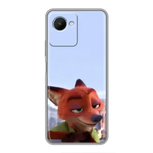 Чехол Зоотрополіс на Realme C30s (Лис Ник)