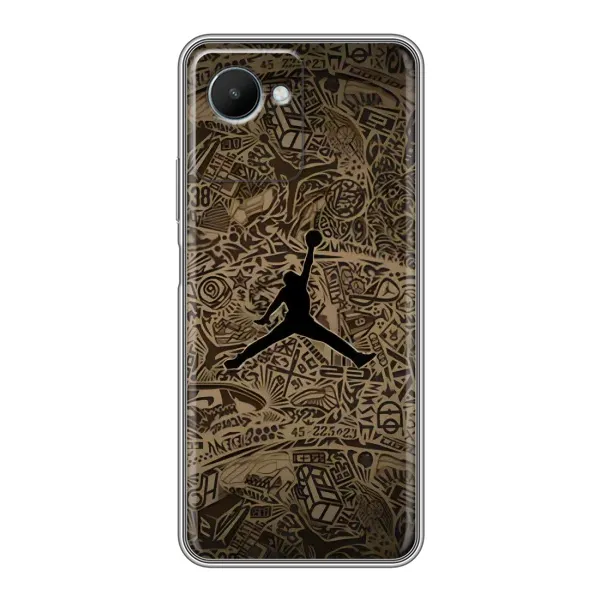 Чехол с принтом «Logo Jordan» для Realme C30s