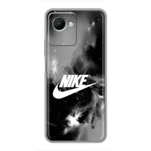 Чохол для Realme C30s - з принтом Найк (AlphaPrint) (Лого Найк)
