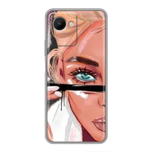 Чехол с печатью для Realme C30s - (Мода) (AlphaPrint)
