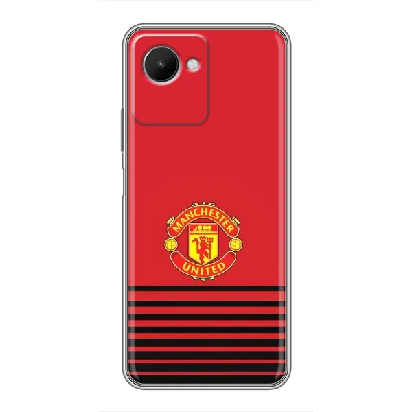Чехол с принтом «manchester united» для Realme C30s