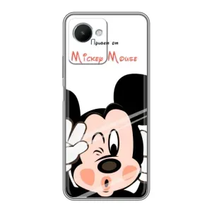 Эксклюзивный чехол для Realme C30s (AlphaPrint - Мультяшные)