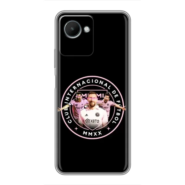 Чехол с принтом «Месси в лого» для Realme C30s
