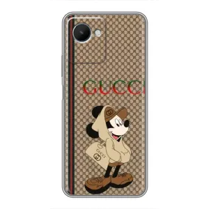 Чохли  GUCCI для RealMe C30s (AlphaPrint) (Mickey GUCCI)