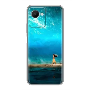 Чехол с мультфильмом Моана Realme C30s (Океан Моана)
