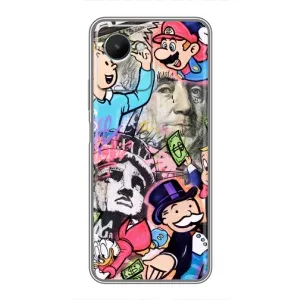 Чохли з крутими принтами для Realme C30s - (PREMIUMPrint) (Monopoly man)
