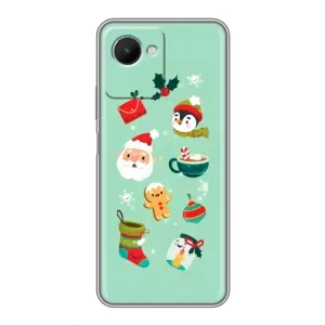 Новорічні Чохли для RealMe C30s (VPrint) (Настрій НГ)