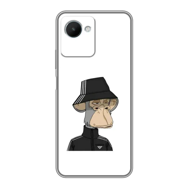 Чехол с принтом «обезьяна NFT Adidas» для Realme C30s