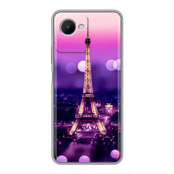 Чехол с принтом «Париж Башня» для Realme C30s Чехол с принтом «Париж Башня» для Realme C30s