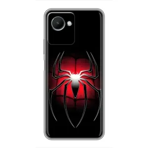 Чохол з людиною павуком для Realme C30s - (AlphaPrint) (Паук марвел)